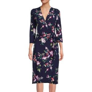 Yumi Kim Floral Pattern Wrap Dress XS